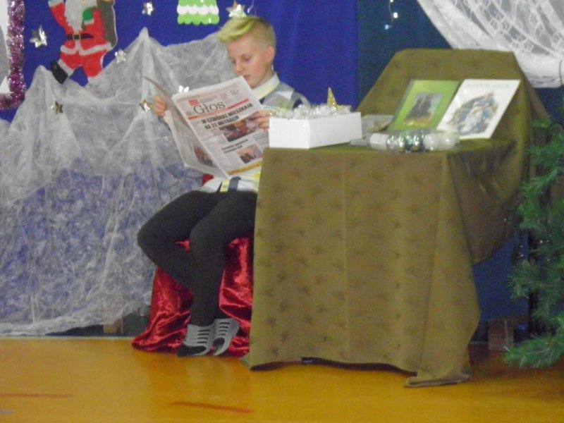 Mikołaj w szkole podstawowej